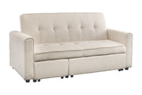 Sofa bed SMART 180cm 2-seater cord beige