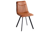 Chair ASTON microfibre vintage brown