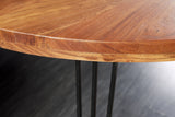 Dining table SCORPION 120cm round acacia natural