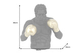 Decoration figure BOXER 50cm black golden