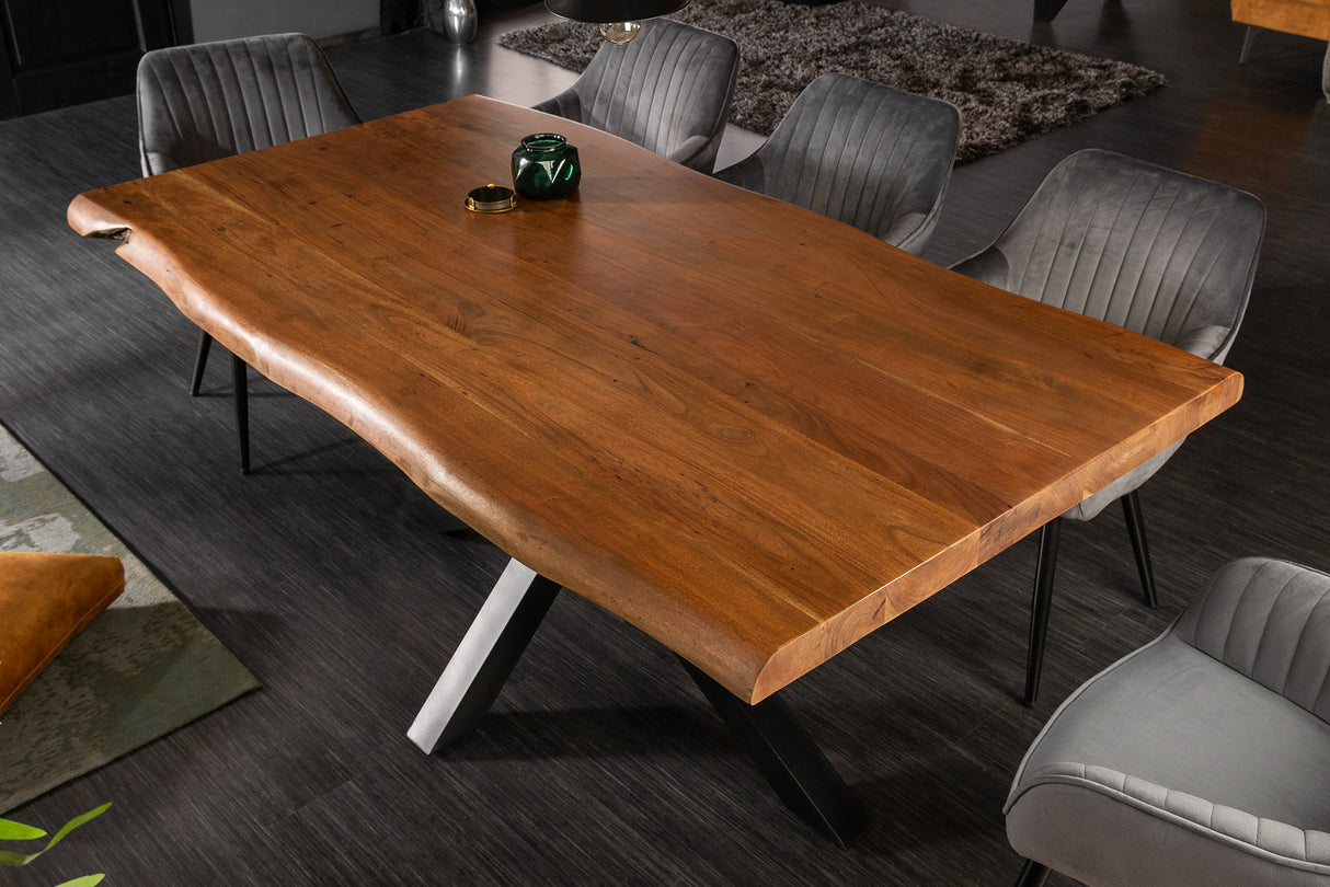 Dining table MAMMUT NATURE 180cm 60mm acacia wood natural