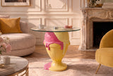 Beistelltisch SWEET SOCIETY Sundae 65 cm pastellgelb