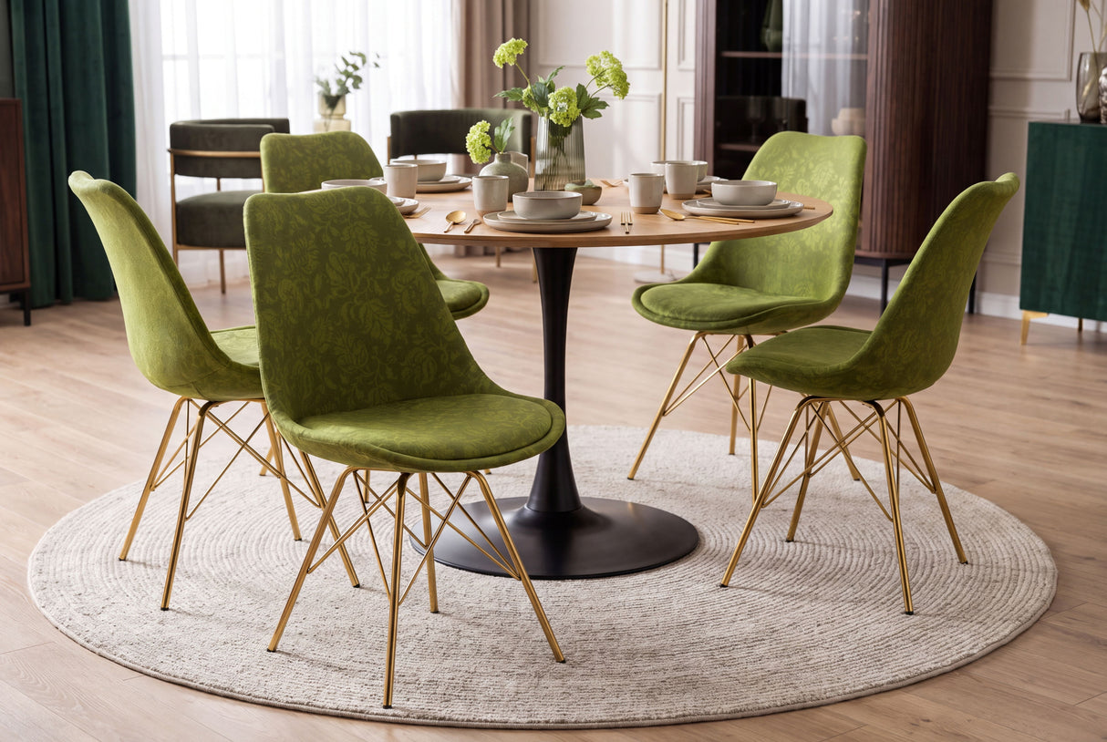 Chair SCANDINAVIA MEISTERSTÜCK ornament green