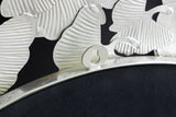 Wall mirror GINKGO LEAVES 95cm gold silver