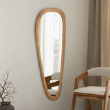 Wall mirror ORGANIC 165cm massive wood oak wood look