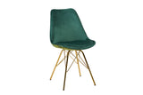 Chair SCANDINAVIA MEISTERSTÜCK monstera leaf green