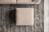 Stool SOHO 100cm chenille beige