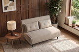 Sleeping chair SMART MULTIFUNCTION 140cm velvet champagne