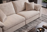 Sofa SOHO 260cm 4-seater chenille beige