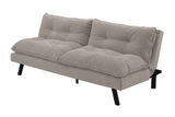 Schlafsofa COCOONING 190 cm 3-Sitzer Chenille beige