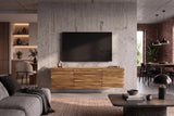 Sideboard RELIEF 175cm hängend Akazienholz natur