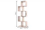 Shelf MAKASSAR 150cm sheesham wood brown