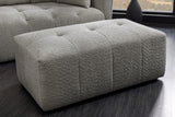 Sofa ROYAL 120cm Federkern Bouclé grau