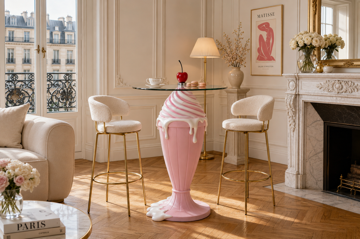 Bistrotisch SWEET SOCIETY Soft Pop 90cm pastellrosa