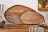 Tray AMAZONAS set of 2 mango wood