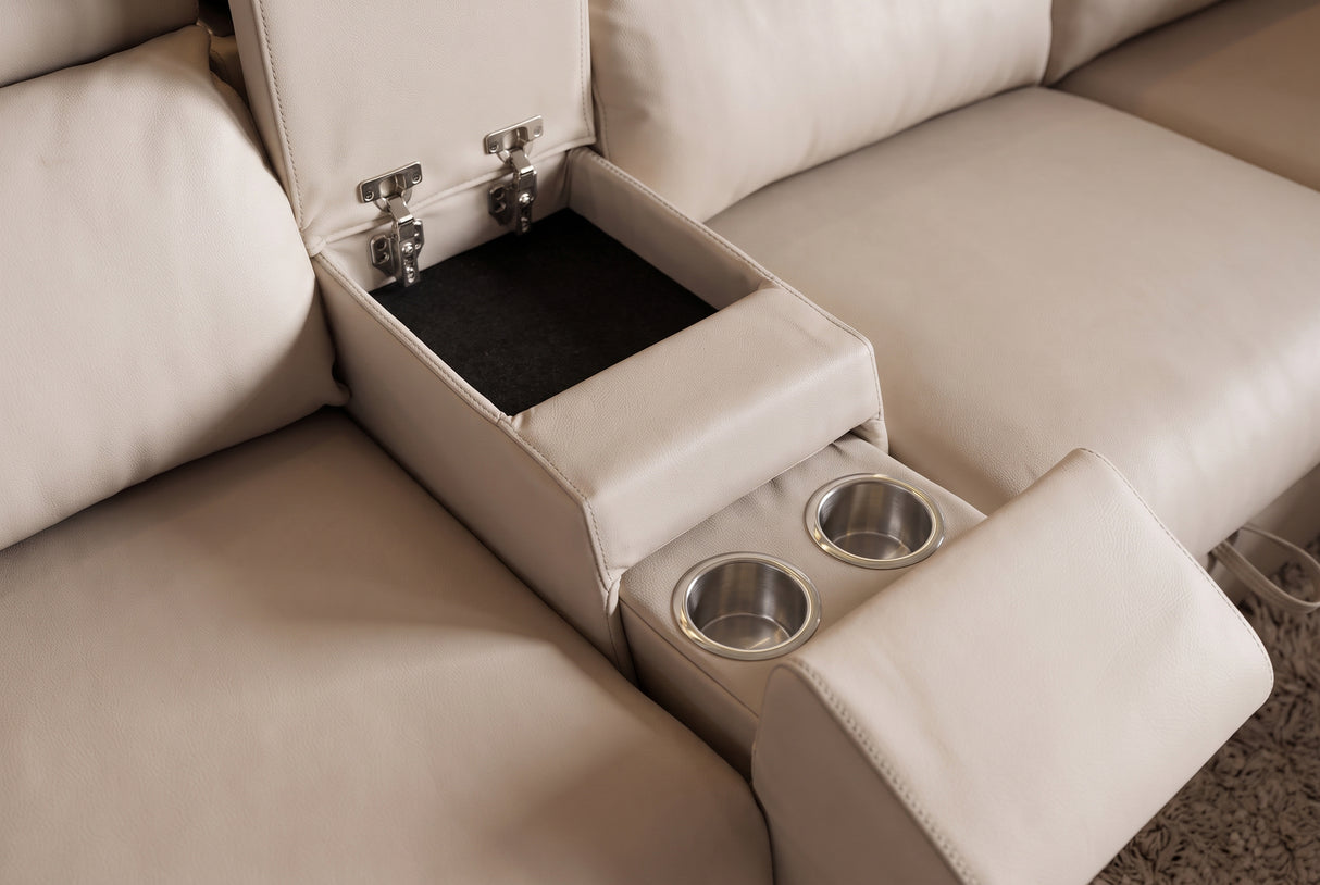 Ecksofa PRIME multifunktional beige