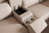 Ecksofa PRIME multifunktional beige