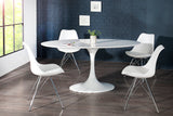 Chair SCANDINAVIA MASTERPIECE retro style white