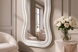 Wall mirror ALICE II 100cm white