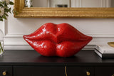 Deko DISCO LIPPEN 35cm Mosaik rot