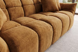 Sofa CLOUD 260cm 3-seater XXL vogue velvet mustard yellow