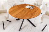 Dining table GALAXIE Ø 130cm round 25mm acacia wood