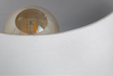 Table lamp CLASSIC 40cm white lampshade recycled glass