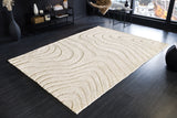 Teppich Wave 170x240cm cremebeige