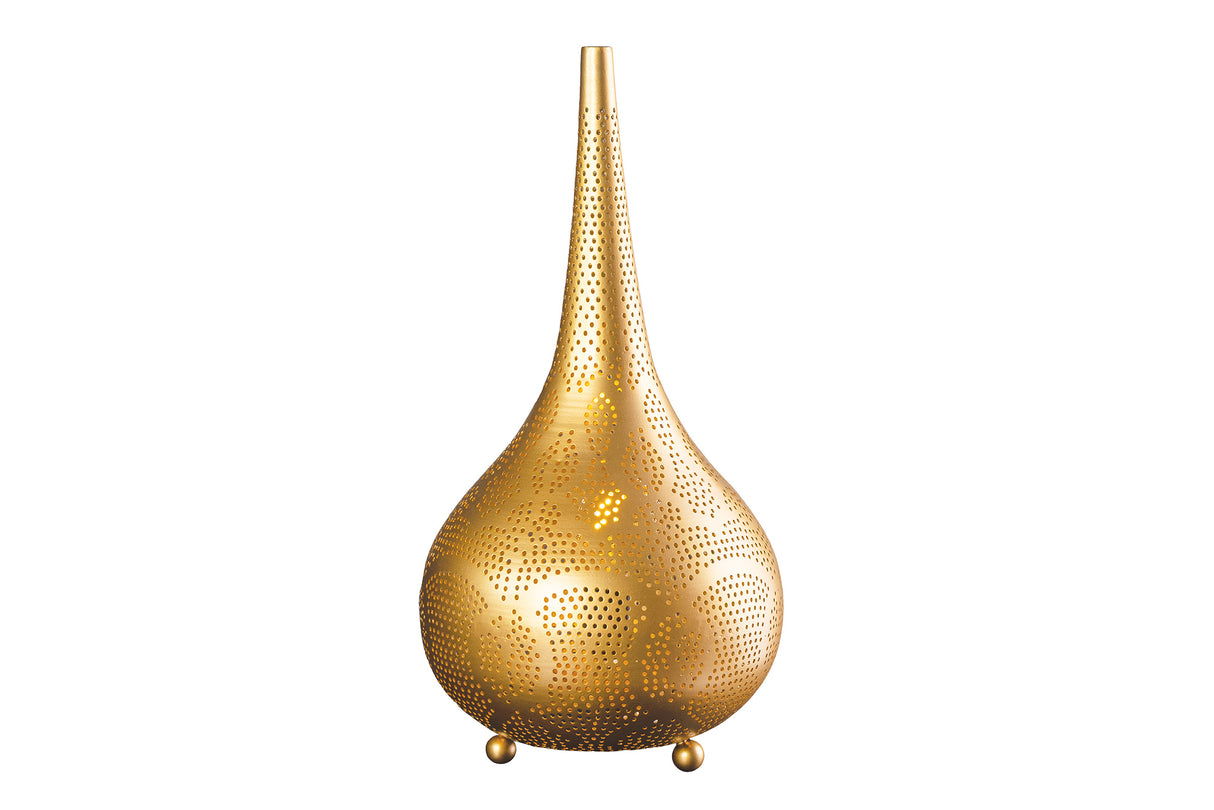 Floor lamp ORIENT LIVING 50cm iron w/ gold decor