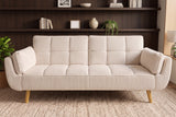 Sofa bed BOUTIQUE 215cm 3-seater cord beige
