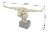 Dekofigur TURMSPRINGER 50cm gold