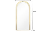 Wall mirror ART DECO 160cm gold