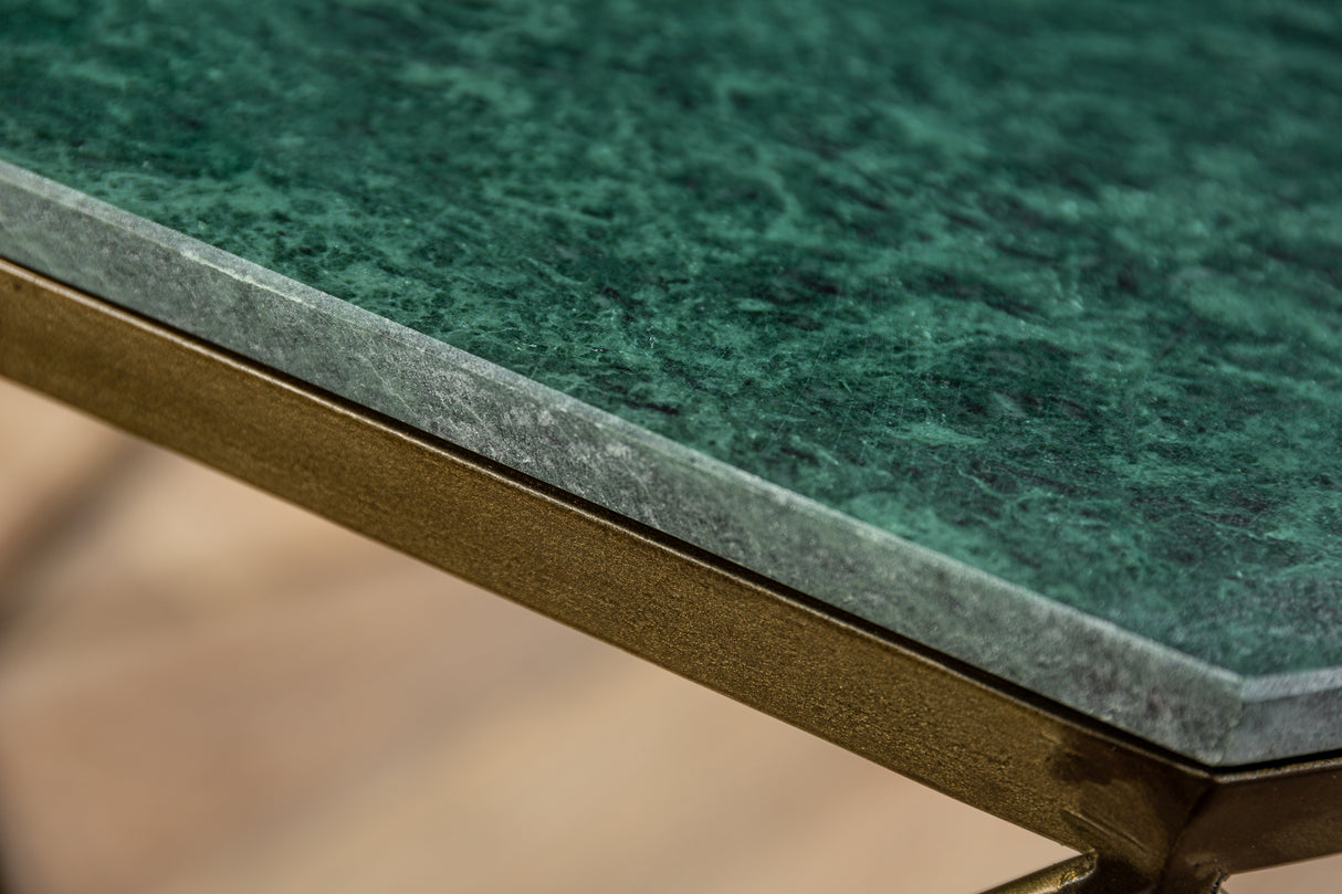 Couchtisch DIAMOND 70cm Marmor grün