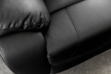 Cinema armchair HOLLYWOOD artificial leather black