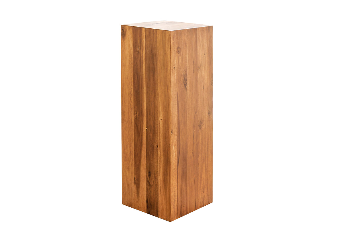 Decoration pillar COLUMNA 75cm acacia natural brown