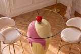 Bistrotisch SWEET SOCIETY Sundae 90cm pastellgelb