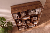 Shelf MAKASSAR II 180cm sheesham wood brown