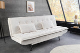 Sofa bed JAZZ 195cm 3-seater cord beige