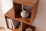 Shelf MAKASSAR 150cm sheesham wood brown
