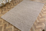 Carpet WOOL 160x240cm silver grey