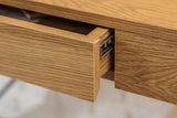 Desk STUDIO 110cm with drawer oak-look