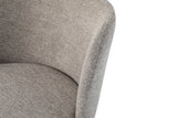 Stuhl LYON Metallgestell schwarz graubeige