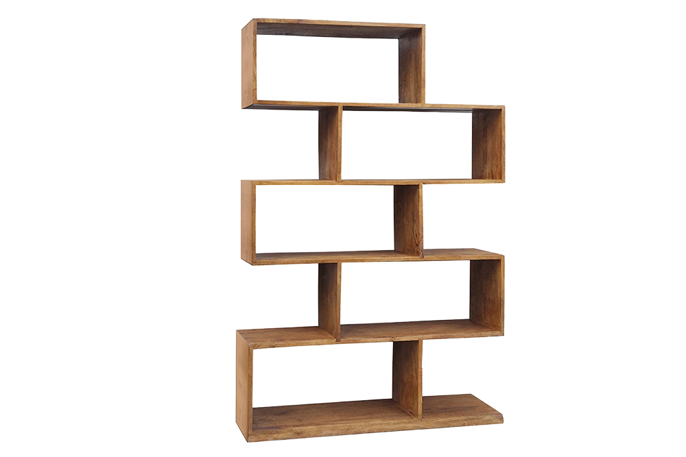 Shelf MAKASSAR XL 150cm mango wood brown honey finish