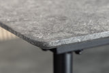 Dining table APARTMENT 120-160cm extendable grey stone look