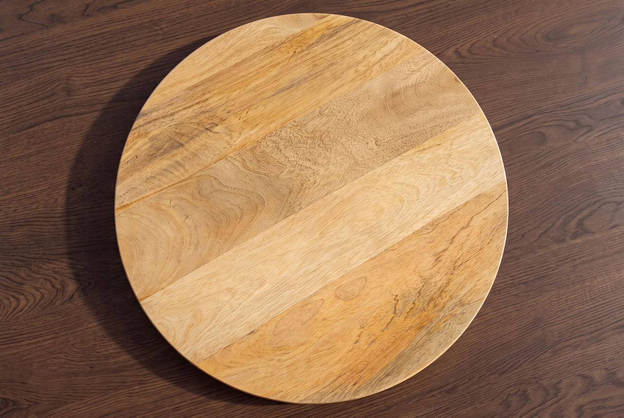 Turnplate MAKASSAR 50cm 360° mango wood natural