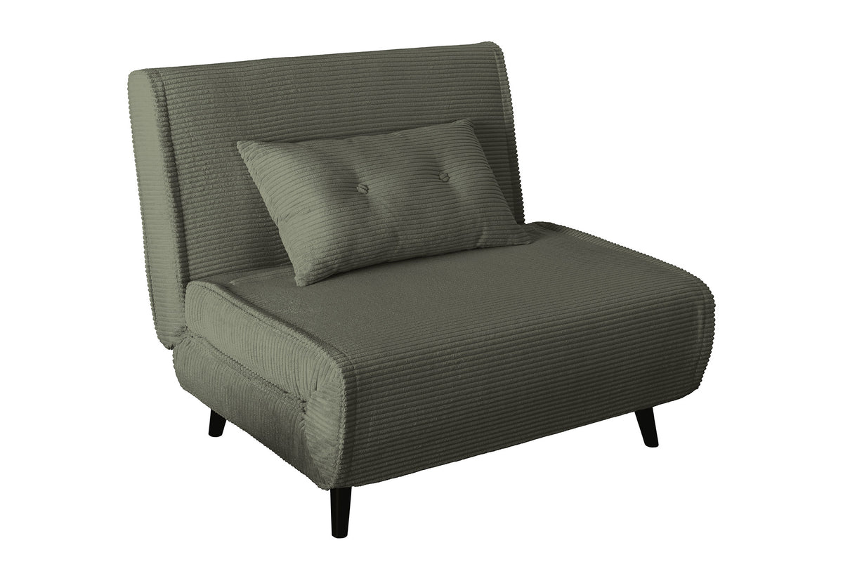 Rozkládací Křeslo SMART MULTIFUNCTION 100cm zelené kord