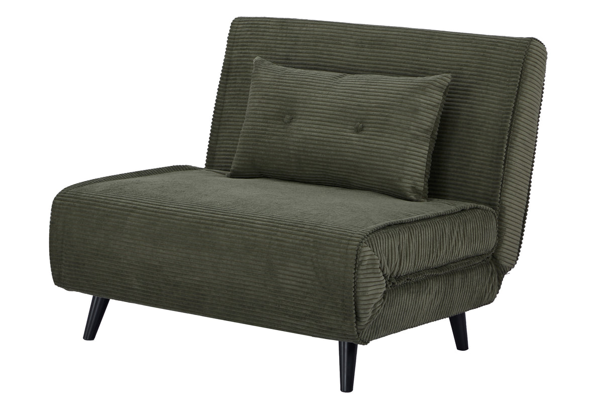 Schlafsessel SMART MULTIFUNCTION 100cm Kordel grün