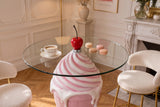 Bistrotisch SWEET SOCIETY Soft Pop 90cm pastellrosa