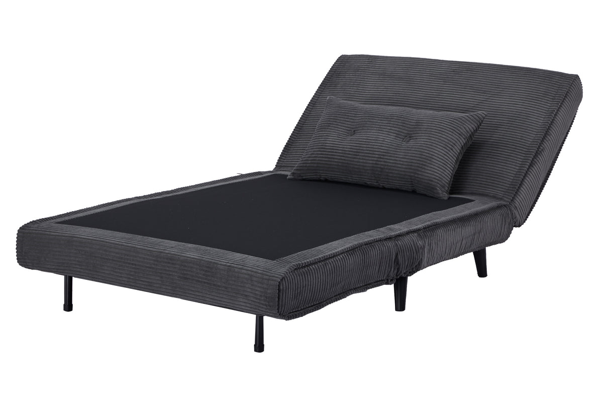 Schlafsessel SMART MULTIFUNCTION 100cm Cord grau