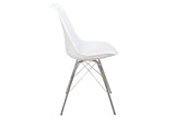 Chair SCANDINAVIA MASTERPIECE retro style white